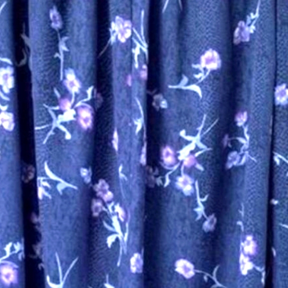 John Paul Richards Plus Size Purple Floral  Maxi Skirt. - Picture 4 of 12